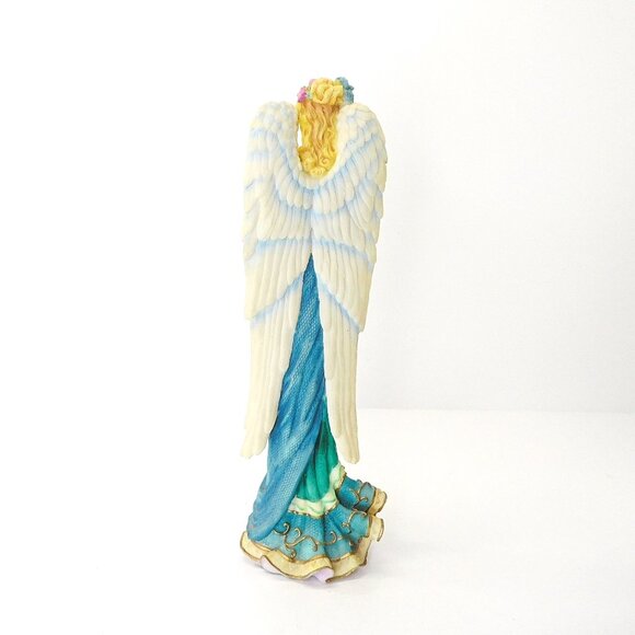 Vintage Lenox Angel of Peace Figurine Resin Angels of Life 11" - Picture 6 of 9